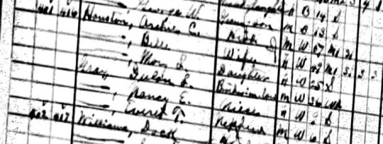 1910 Census shows Tip, Edna and Lott Dulin Gray living with his sister, Belle Houston and her family. 